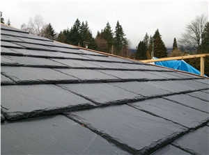 Black Slate Roof Tiles