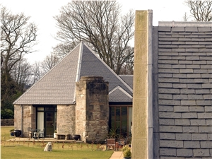 SSQ Ultra Heavy Rocaber Blue-grey Slate Roof Tiles, Argentina Black Slate Roof Tiles