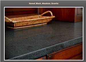 Absolute Black Granite Kitchen Top