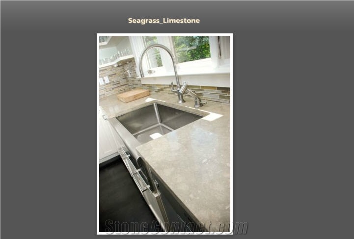 Seagrass Limestone Countertop Seagrass Green Limestone