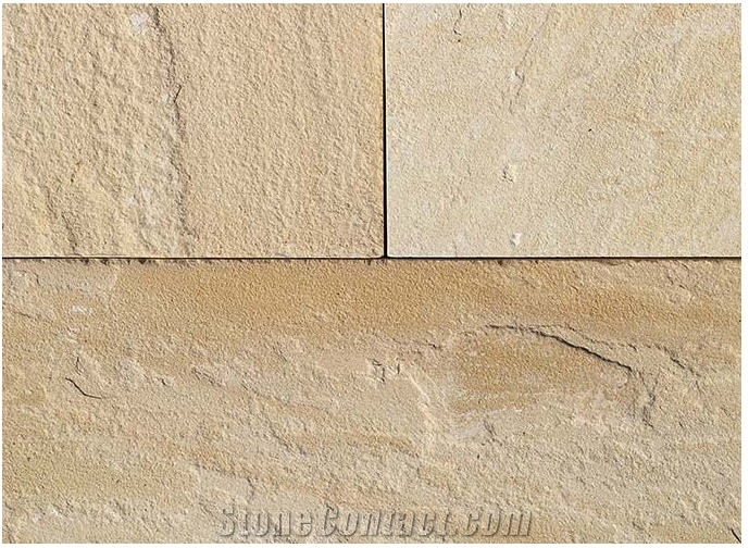 Buff/ Camel Dust Sandstone Natural Hand-Cut