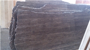 Takab Silver Travertine Slab, Snake Skin Travertine Slabs