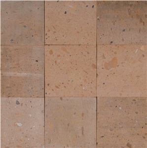 Naranja Cantera Sawn Cut Floor Tiles