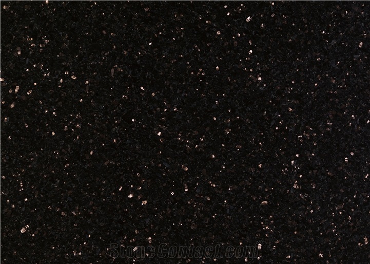 Black Galaxy Granite Tiles, India Black Granite