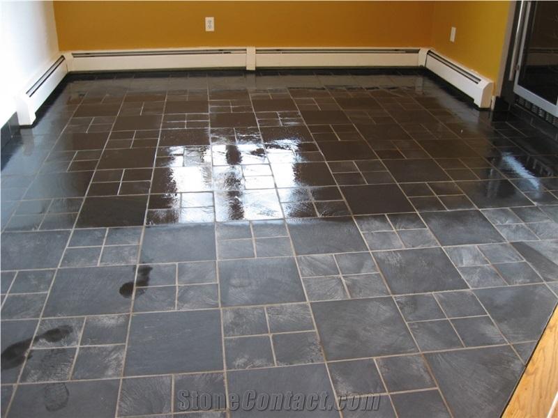 Slate Floor Restoration