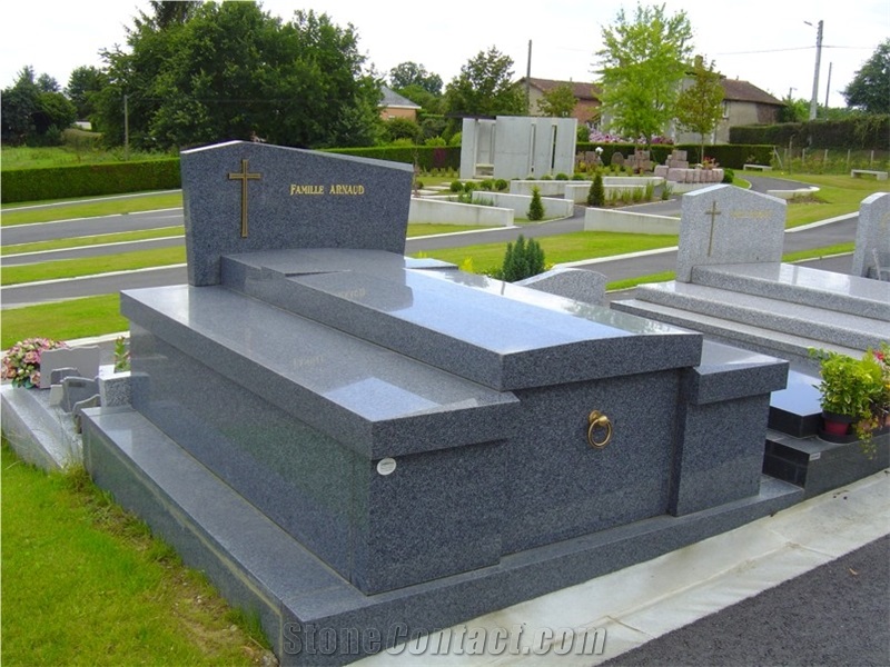 Lanhelin Monument, Lanhelin Blue Granite Monument from Belgium