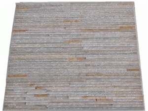 Natural Culture Stone Wall Cladding, Beige Slate Wall Cladding