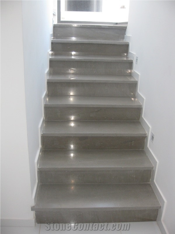 Olive Maron Stairs, Olive Maron Brown Marble Stairs