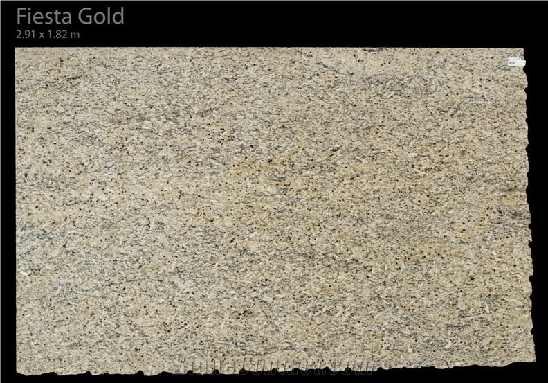 Fiesta Gold Granite Slabs, Brazil Yellow Granite