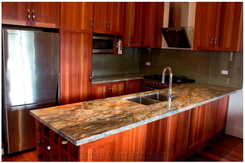 Fusion Kitchen Countertop, Fusion Granite Kitchen Countertops