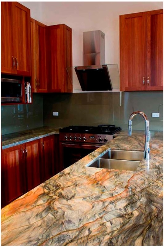 Fusion Kitchen Countertop, Fusion Granite Kitchen Countertops