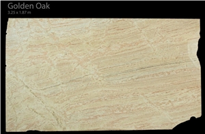 Golden Oak Granite Slabs, India Yellow Granite