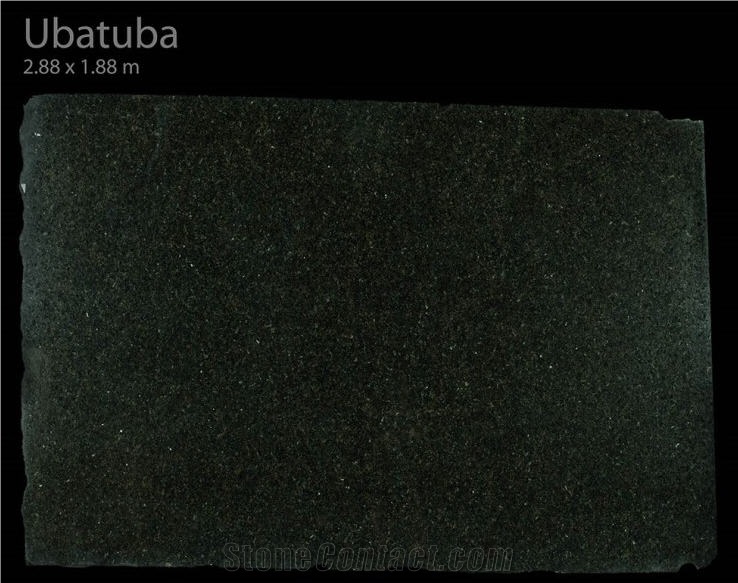 Verde Ubatuba Granite Slabs, Brazil Green Granite