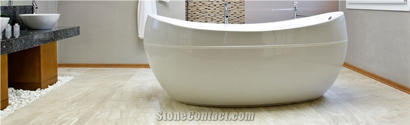 Diana Royal Marble Bath Floor, Bathroom Design Mod, Diana Royal Beige Marble Bathroom Design