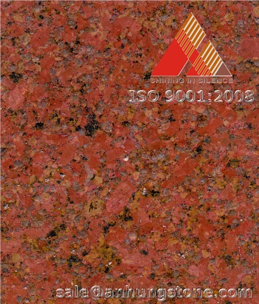 Binh Dinh Extract Red, Red Ruby Binh Dinh Granite Tiles