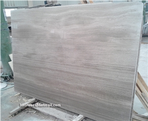 Grey Wood Vein Marble Slabs 240upx130upx2cm, Wooden Grey Marble Slabs,Grey Wood Garin Marble