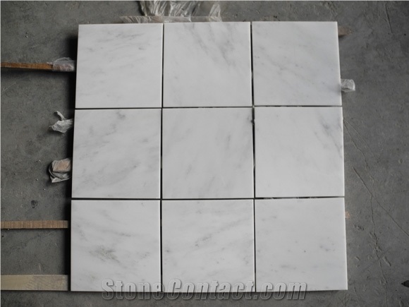 Kangba White Marble Slabs & Tiles, China White Marble
