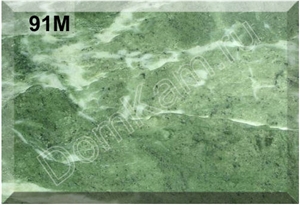 Coil Marble Tiles, Russian Federation Green Marble