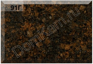 Dymovsky Granite Tiles, Russian Federation Brown Granite