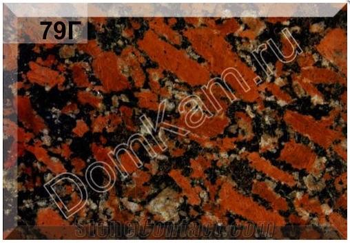 Kapustinsky (Rosso Santiago), Kapustinsky Granite Tiles