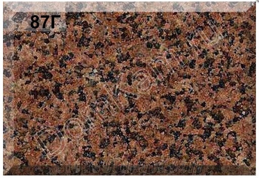 Korday Granite Tiles, Kazakhstan Red Granite