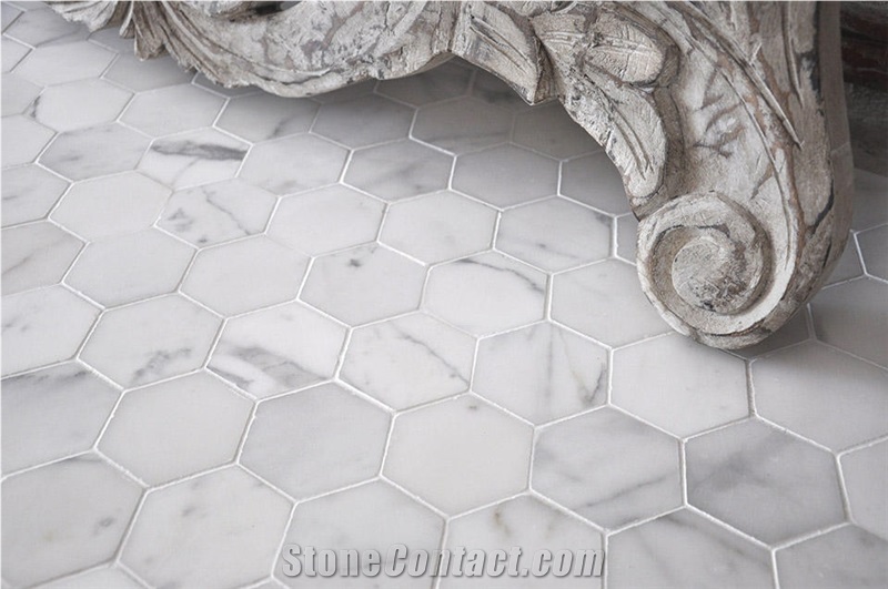 Bianco Venato Marble Bathroom Design, Bianco Venato White Marble Bathroom Design
