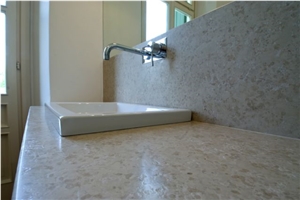 Giallo Istria Beige Limestone Bathroom Top