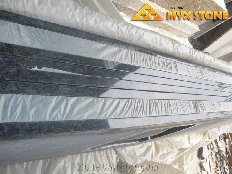 China Butterfly Blue Countertops Blue Granite