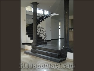 Belgian Bluestone Escalier, Belgian Bluestone Grey Blue Stone Stairs,Steps