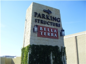 Texas Shell Stone Architectural Building, Beige Limestone Building, Walling