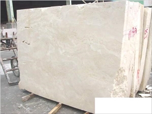 Bianco Travertine Slabs & Tiles, Turkey White Travertine