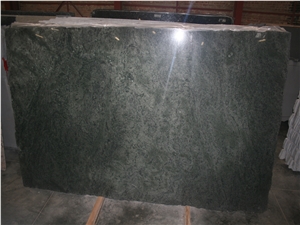 Verde Savana Granite Slab, Brazil Green Granite