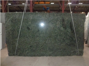 Verde Savana Granite Slabs, Brazil Green Granite