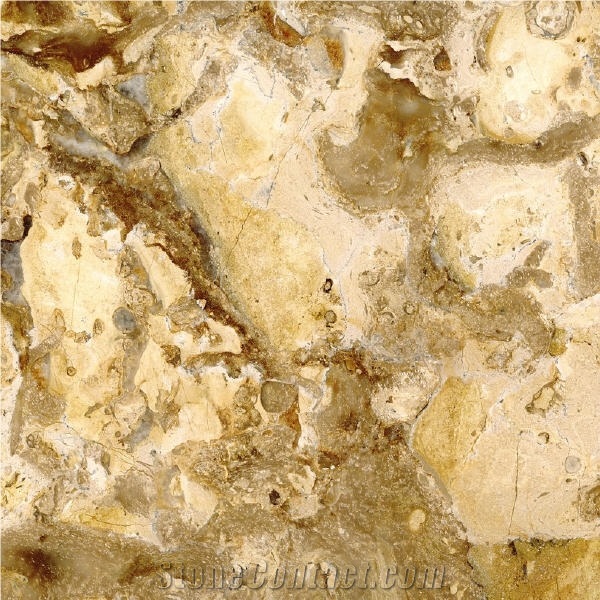 Breccia Sinai Limestone Slabs & Tiles, Egypt Beige Limestone