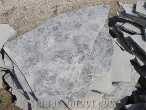 CHIANCA VERDE, Grey Quartzite Flagstone