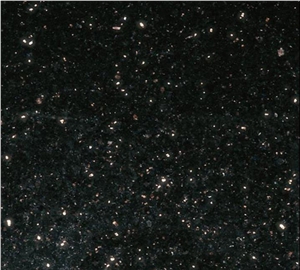 Black Galaxy Granite Slab, Black Silver Granite Slabs & Tiles