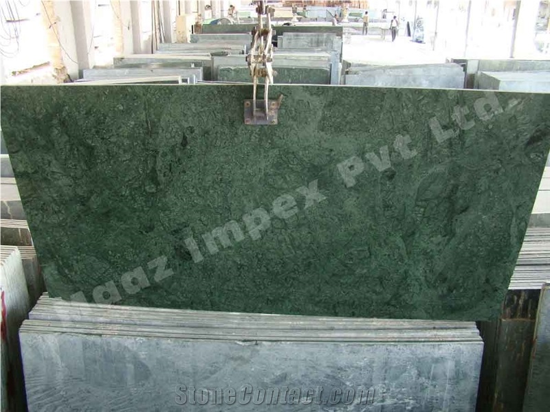 Cascade Green Marble Slab, India Green Marble