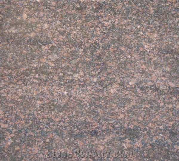 Sapphire Blue Granite Slab, India Brown Granite