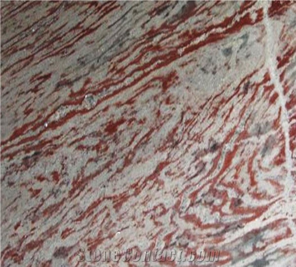 Silver Sparkled Granite Slab, India Pink Granite