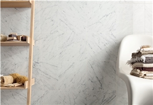 Bianco Carrara Bathroom Design, Bianco Carrara White Marble Bathroom Design