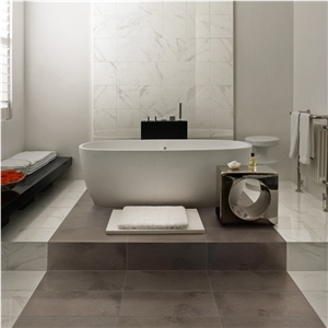 Calacatta Gold Bathroom Wall, Floors Design, Calacatta Gold White Marble Bath Design