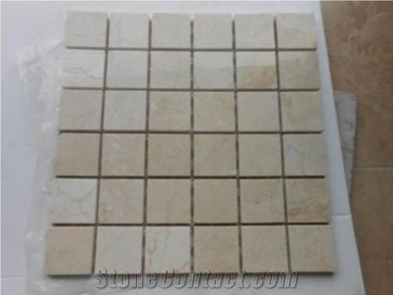 Marfil Cream Marble Mosaic Tiles