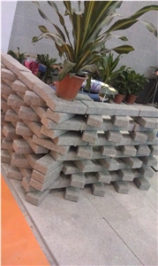 Classic Grey Cube Stone for Landscaping, Classic Grey Granite Cube Stone