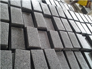 Grey Granite G603 for Landscaping Cobble, Pavers, Cube Stone, Tiles Slabs