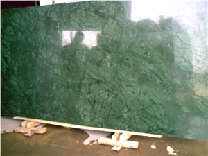 Verde Guatemala Marble Tiles Slabs Countertop, India Green Marble