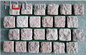 Dayang Red Granite Cobble Stone
