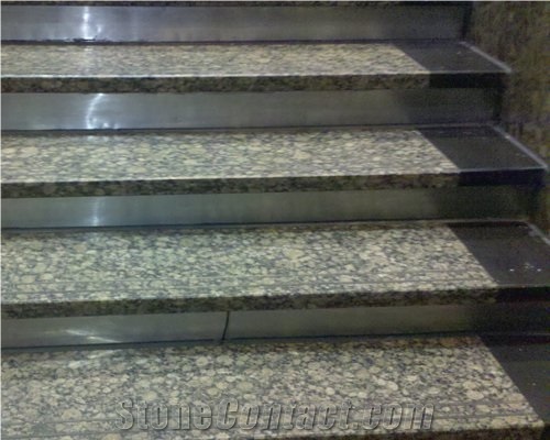 Baltic Brown Granite Stairs