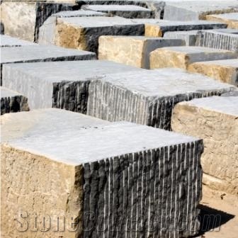 San Vicente- Moon Grey Limestone Block, Spain Grey Limestone
