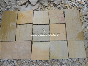 Camel Dust Sandstone Pattern Tiles, Bundi Multi Sandstone Floor Pavers