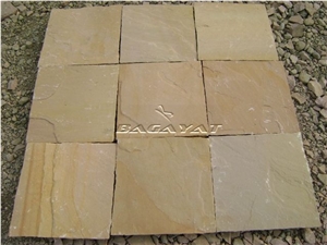 Lalitpur Yellow Sandstone Tiles, India Yellow Sandstone